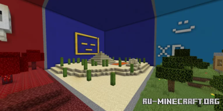 Скачать Hide And seek 4 Biomes для Minecraft