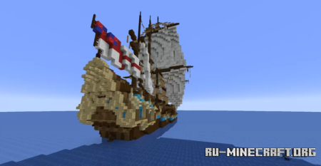  HMS Nevena - Minecraft merchant ship  Minecraft