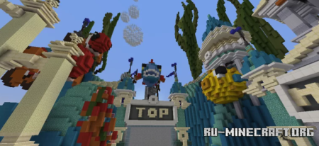  Lobby for skywars  Minecraft