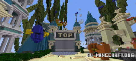  Lobby for skywars  Minecraft