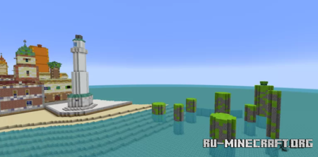  Delfino Plaza - Super Mario Sunshine  Minecraft