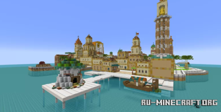  Delfino Plaza - Super Mario Sunshine  Minecraft