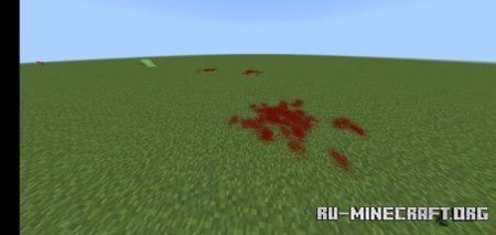 Скачать Кровавые лужи для Minecraft PE 1.19