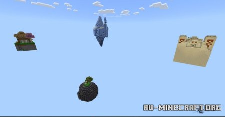 Скачать Universal Skyblock map для Minecraft PE