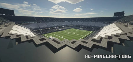 Скачать Football - soccer Stadium для Minecraft