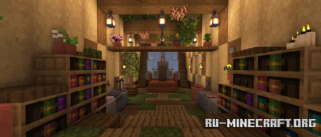  Furnished Alchemist Cart Survival Home  Minecraft