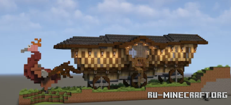  Furnished Alchemist Cart Survival Home  Minecraft