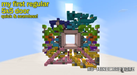  seamless 5x5 door  Minecraft