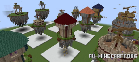  Castles in the Sky - Minecolonies  Minecraft
