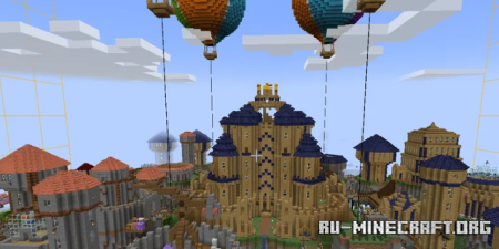  Castles in the Sky - Minecolonies  Minecraft