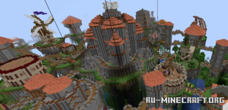  Castles in the Sky - Minecolonies  Minecraft