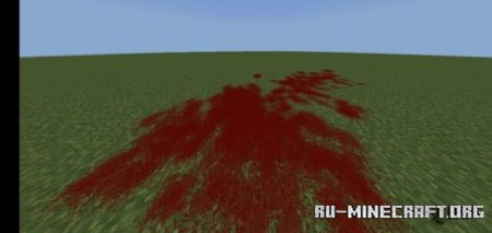 Скачать Кровавые лужи для Minecraft PE 1.20