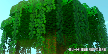 Скачать Пышные лианы для Minecraft PE 1.20