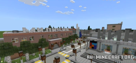  Oktyabrsk city  Minecraft PE