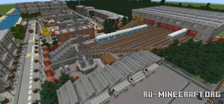  Oktyabrsk city  Minecraft PE