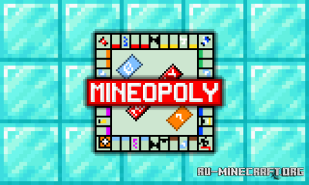 Скачать MINEOPOLY - Monopoly in Minecraft для Minecraft