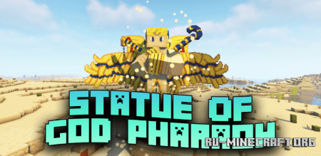  Statue Of God Pharaoh  Minecraft 1.19.2