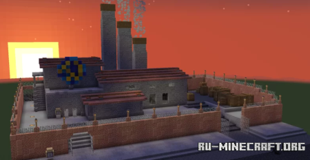  USSR Industrial Factory: Secrets of the past  Minecraft