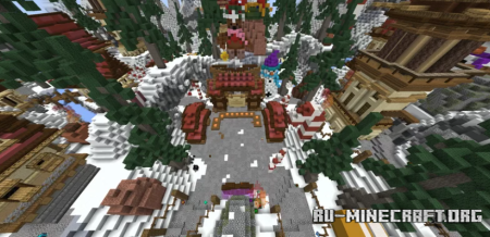  Christmas modified lobby  Minecraft