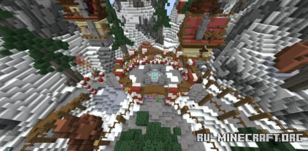  Christmas modified lobby  Minecraft