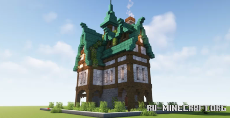 Скачать Big beautiful house by SqytFun для Minecraft