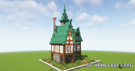 Скачать Big beautiful house by SqytFun для Minecraft