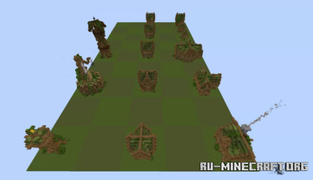 Скачать Pack of Fantasy Houses and Towers для Minecraft