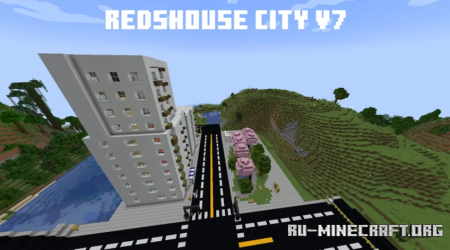 Скачать Redshouse City для Minecraft