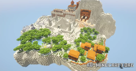 Скачать Desert Sky Island для Minecraft