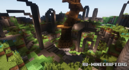  Magical Slime Tree Sky Island  Minecraft