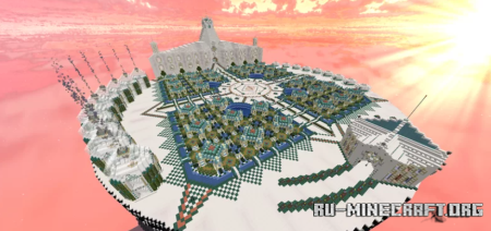  Floating City (The Real Laputa)  Minecraft