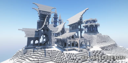  Snowy Quartz Houses  Minecraft