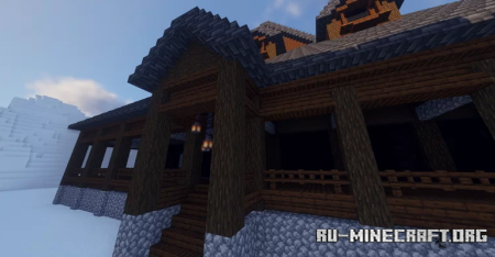  Black Wood Mansion  Minecraft