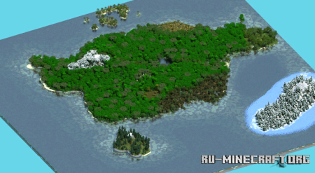  Island of Gelous Spring Map  Minecraft