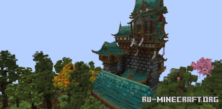  Japanese Chateau by Boulevardier  Minecraft