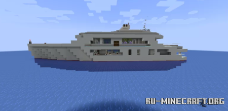  Modern yacht by David1012  Minecraft