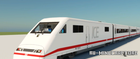Скачать Немецкий высокоскоростной поезд для Minecraft PE 1.20
