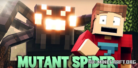 Скачать Mutant Spider для Minecraft 1.19.2