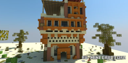  2 desert survival homes  Minecraft