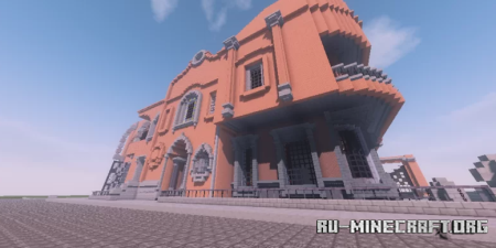  Godwin Baxter's Townhouse (Poor Things)  Minecraft