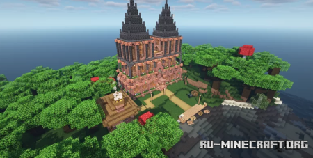  Granite Mansion  Minecraft