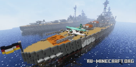  Battleship by BlossomGoldFish  Minecraft