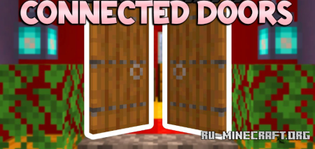  Connected Doors  Minecraft 1.20.2