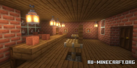  Cosy Town Bar  Minecraft