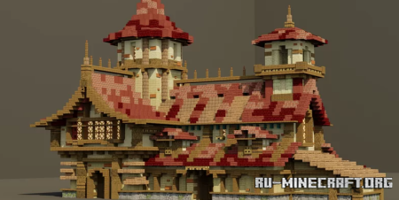  Crimson Manor by Boulevardier  Minecraft