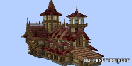  Crimson Manor by Boulevardier  Minecraft