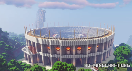  Colosseum Arena by Qanrex  Minecraft