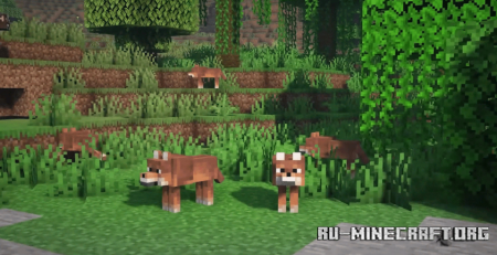  Backported Wolves  Minecraft 1.20.4