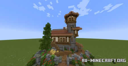  Medieval House - Surivial Friendly  Minecraft