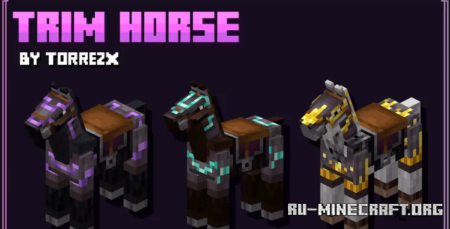  Trim Horse  Minecraft 1.20